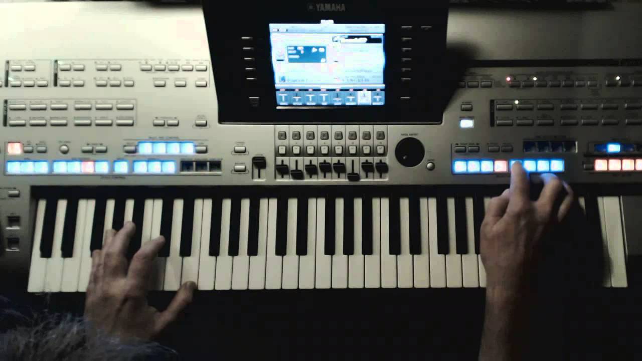 Vangelis - La petite Fille De La Mer, from L´Apocalypse Des Animaux, Cover auf Tyros 4