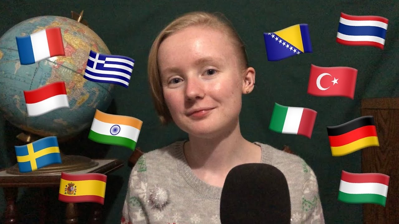 ASMR Wishing You a Merry Christmas in 30 Languages