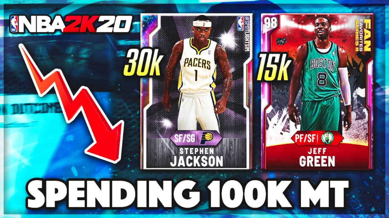 The NBA 2k20 MyTEAM MARKET IS DOWN So We BUY A 100k Mt GOAT SQUAD!! (June)