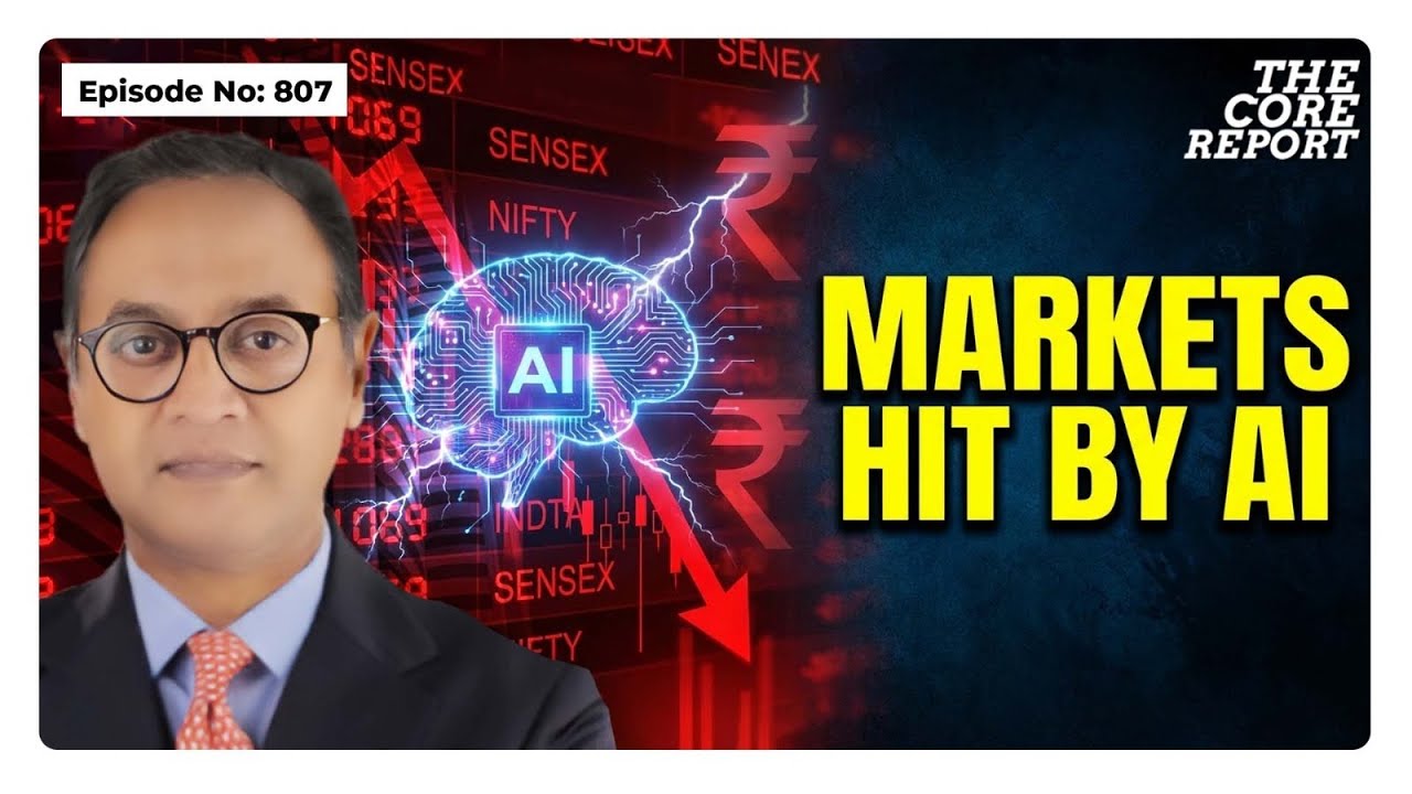 Sensex Falls 1069 Points: Is AI Behind the Selloff? | Govindraj Ethiraj | The Core Report