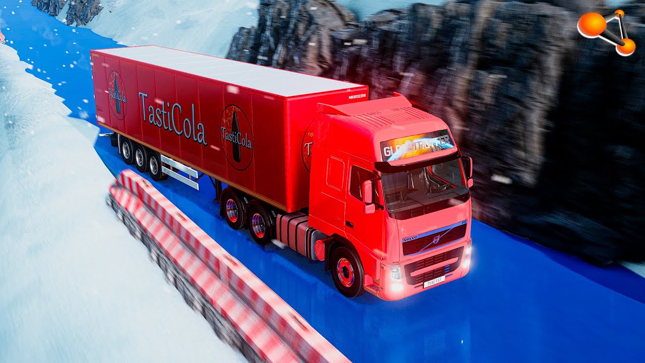 Icy Road Slippery Slope #21 - BeamNG drive