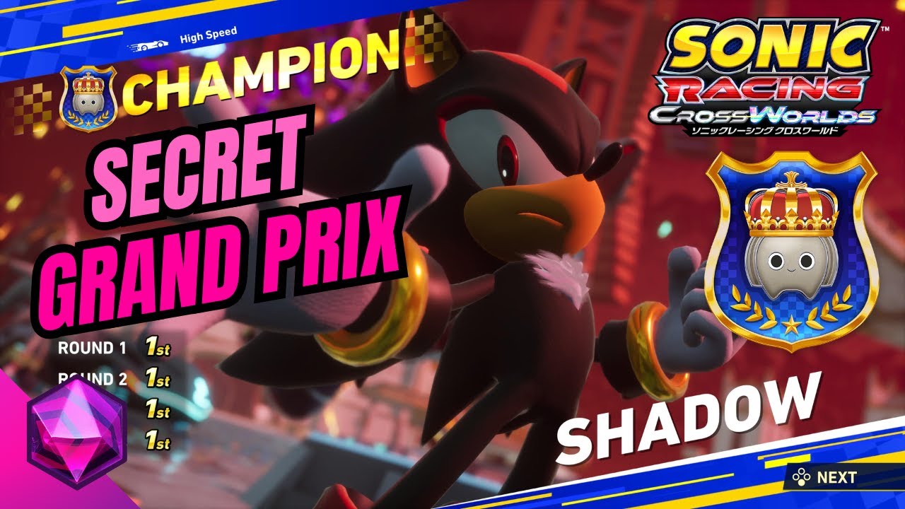 Sonic Racing Crossworlds SECRET GRAND PRIX!