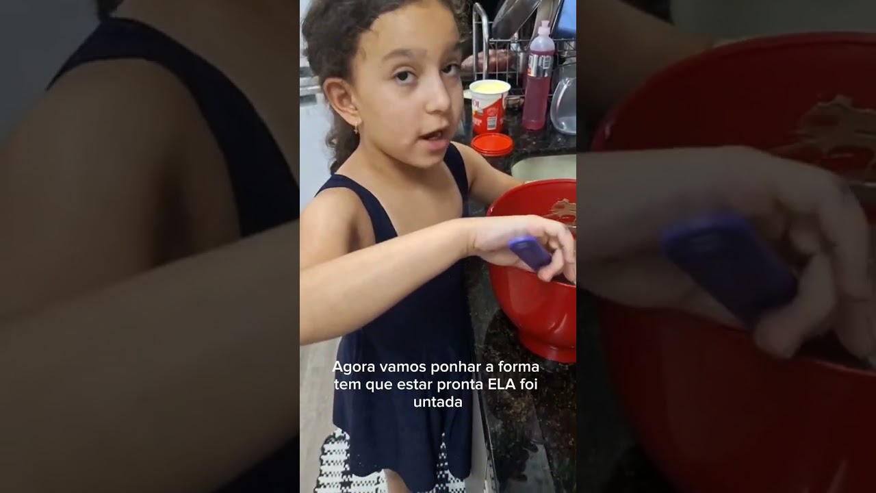 Bolo de chocolate. De pacote!