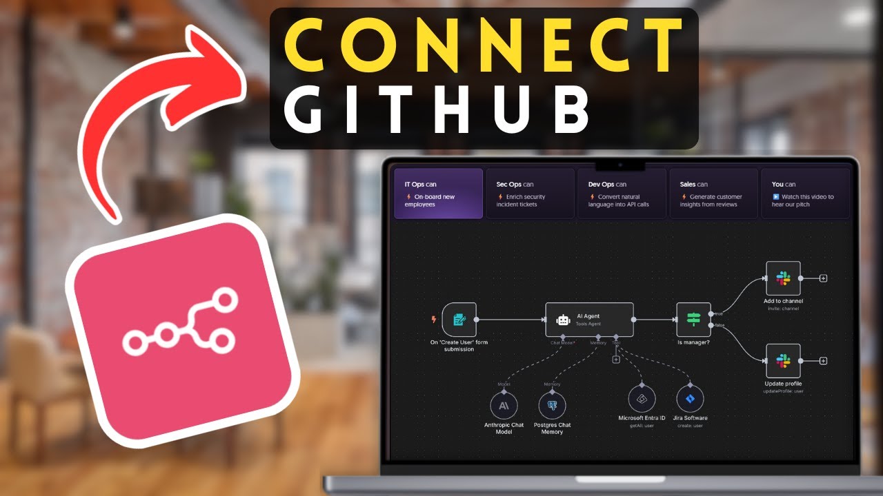 How to Connect n8n with GitHub | n8n Tutorial (2025)