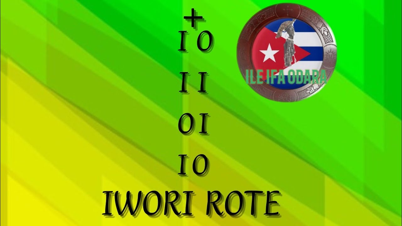 IWORI ROTE(IRETE).EL PELO Y LA CARNE.#ifa #signosdeifa #oraculodeifa #iworirote