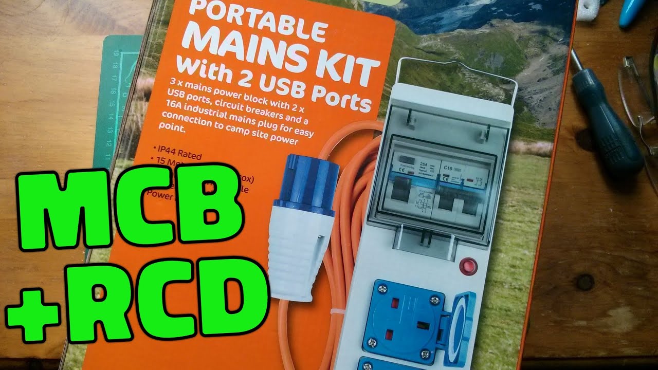 Portable Mains Kit from Aldi