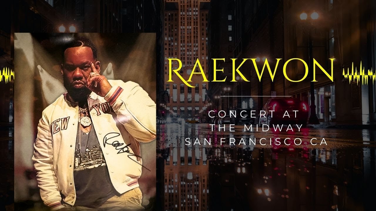 Raekwon (Wu Tang) Concert At The Midway SF| Clips Of Performances