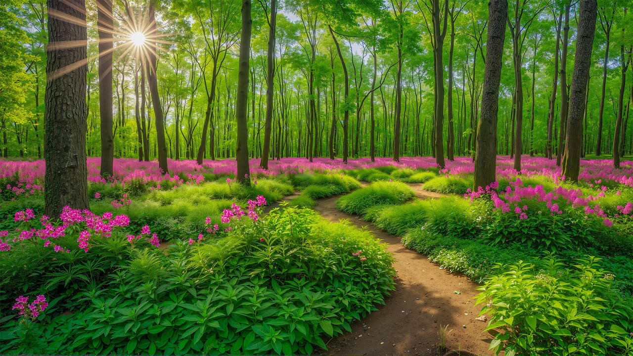 Восстановите свою нервную систему 🌿 Расслабляющая музыка и звуки природы для глубокого сна