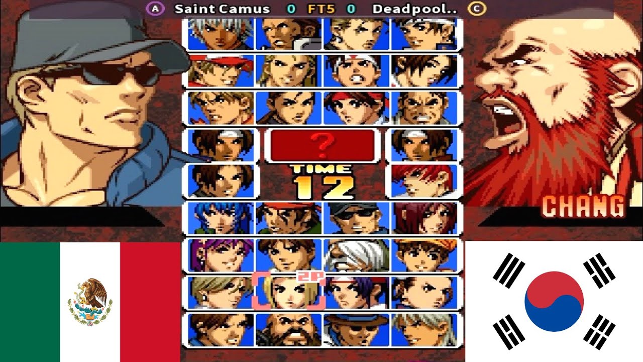 KOF 99 - Saint Camus vs Deadpool.. FT5