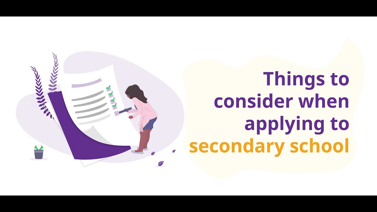 Things for Parents to Consider When Applying for Secondary School in the UK.