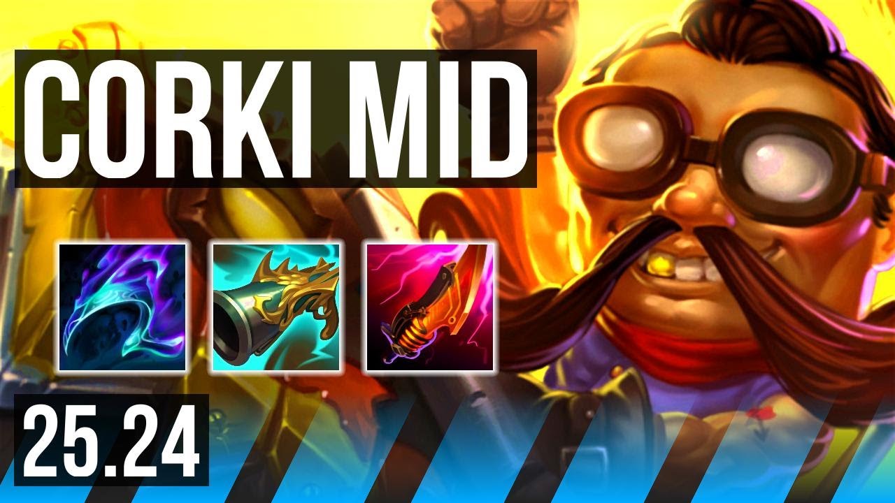 CORKI vs AZIR (MID) | Electrocute | KR Master | 25.24