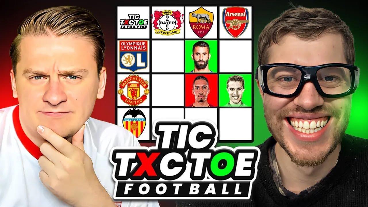 FOOTBALL TIC TAC TOE Vs @ThePeoplesPundit
