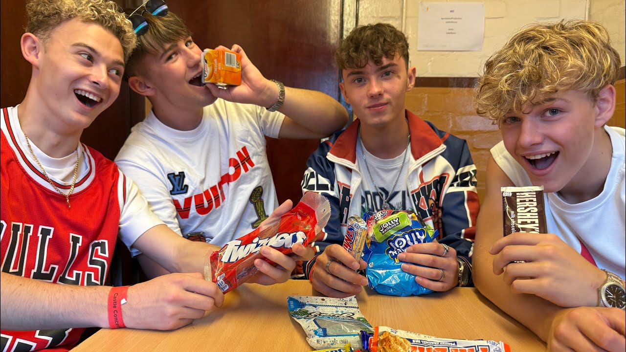 SCOTTISH BOYBAND VS AMERICAN CANDY