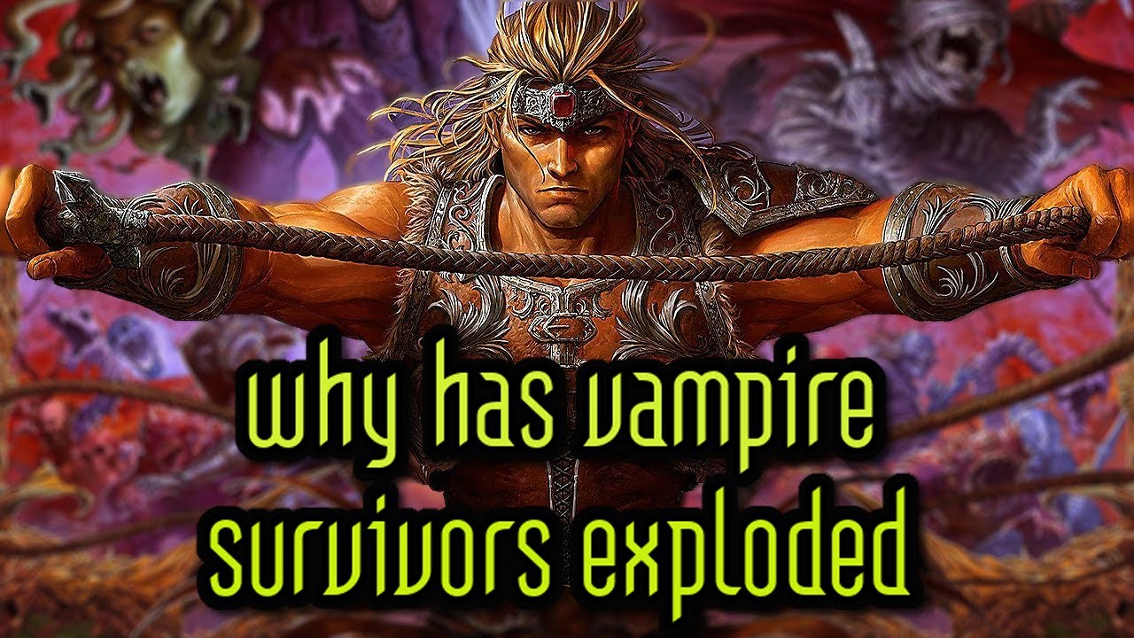 VAMPIRE SURVIVORS HAS TAKEN THE GAMING WORLD BY STORM lets see if we can break down why
