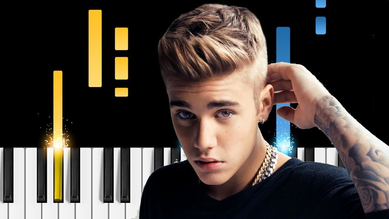 Justin Bieber - Friends (with BloodPop) - Piano Tutorial / Piano Cover