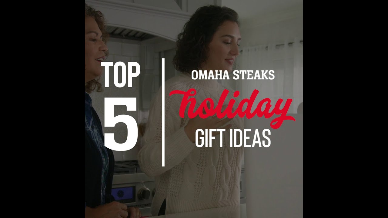 Top 5 Omaha Steaks Holiday Gift Ideas