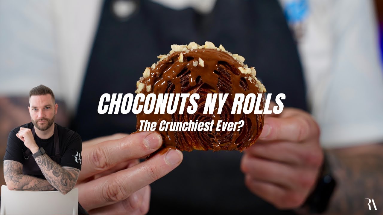 How to make the crunchiest chocolate and hazelnut New-York rolls?