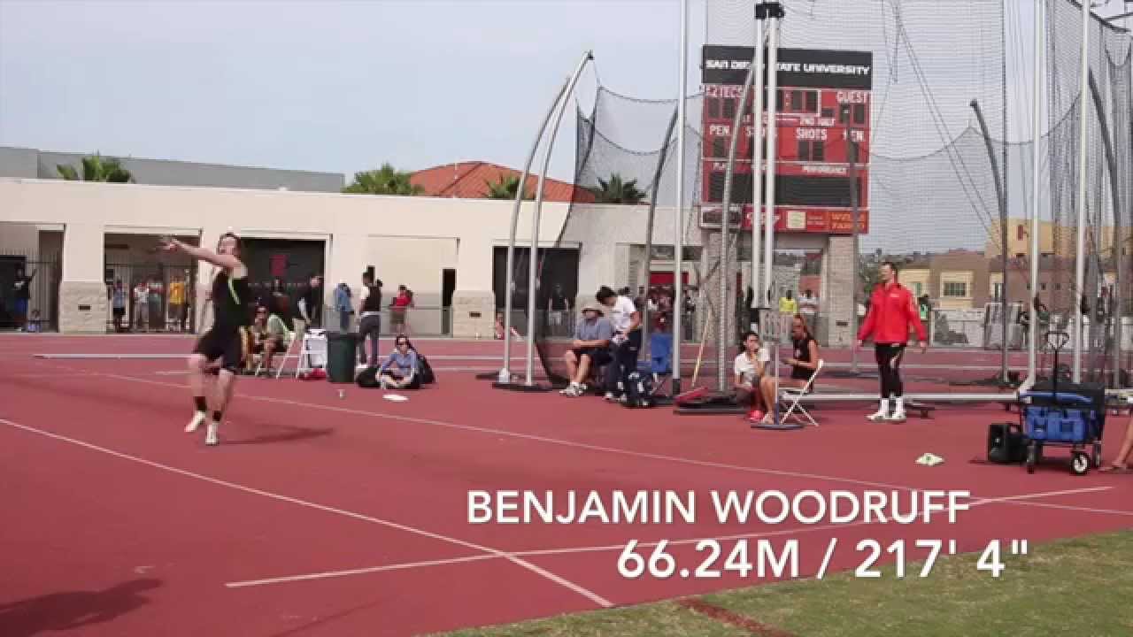2014 Aztec Invitational - Men's Javelin Finals