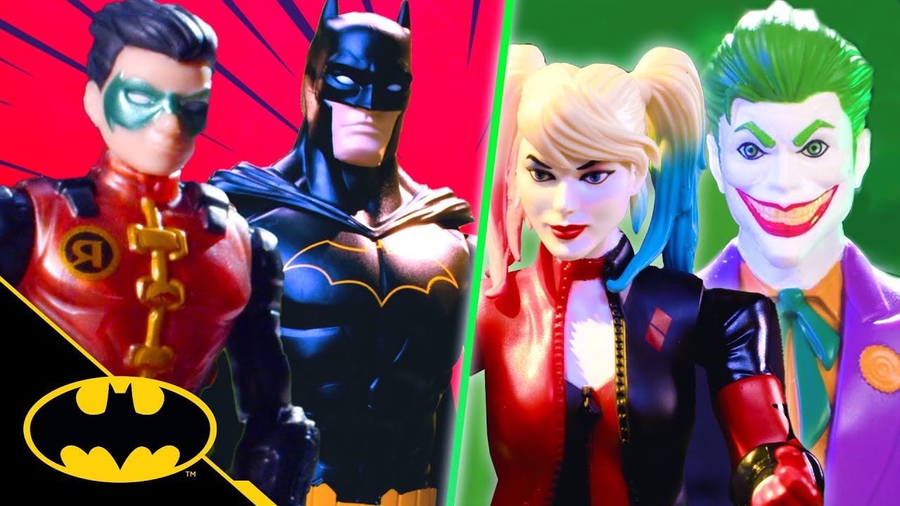 Batman and Robin VS the Joker, Harley Quinn & More!💥 Batman Toy Adventures [Every Episode]