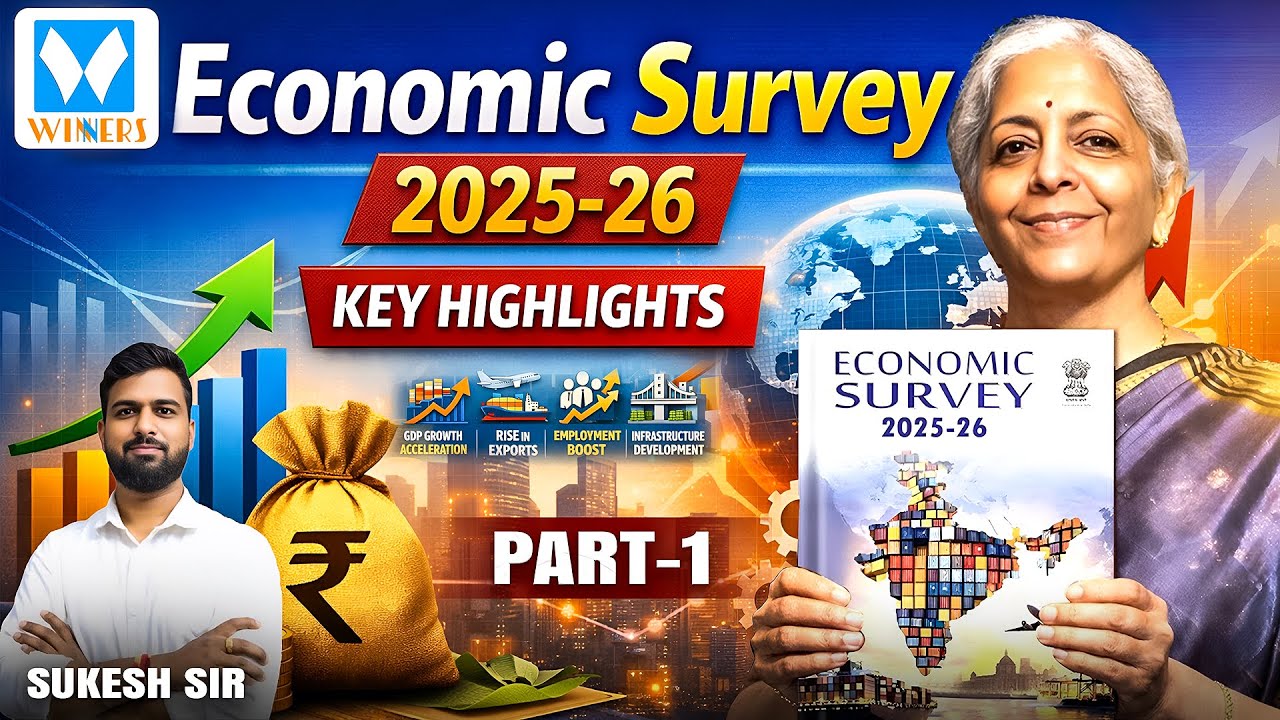 Economic Survey 2026 Explained in Telugu | Budget 2026 Key Highlights | TGPSC APPSC