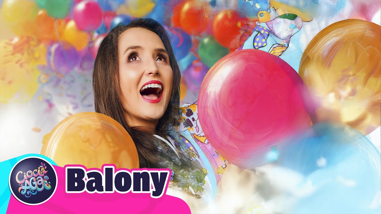 Balony - Ciocia Aga (Agnieszka Sadowska) (Piosenki dla dzieci) #familypop