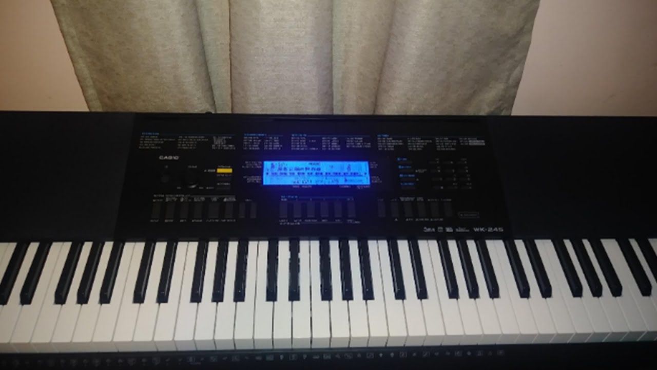 Casio WK 245 Keyboard Review