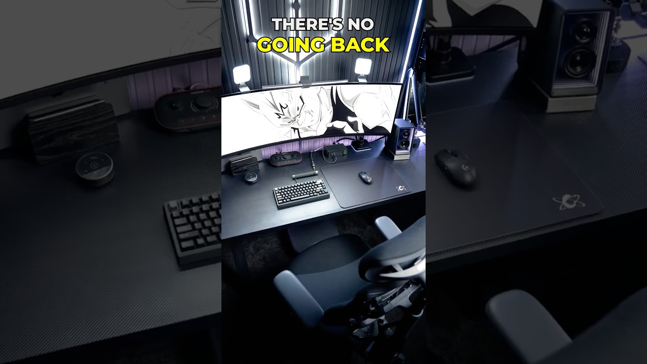 Desk Setup Upgrade! CLUSTRS Glass Mouse Pad 🤯 