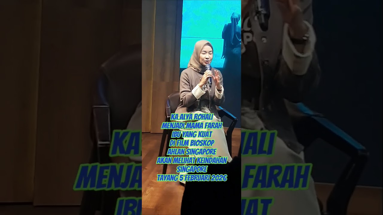 Alya Rohali menjadi Mama Farah di film bioskop AHLAN SINGAPORE drama romantis tayang 5 februari 2026