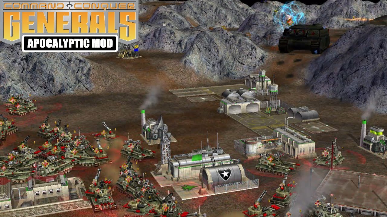 Танковая армия против командования ВВС Generals Zero Hour Apocalyptic 2.2