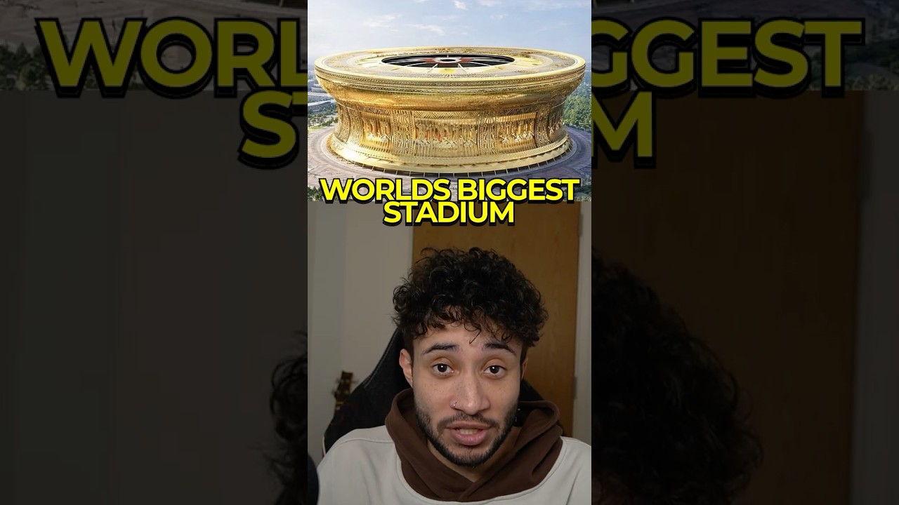 This Football Stadium is PURE GOLD??🏟🥇