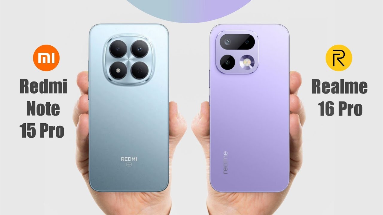 Redmi Note 15 Pro vs Realme 16 Pro @XiaomiIndiaOfficial @realmemobiles 