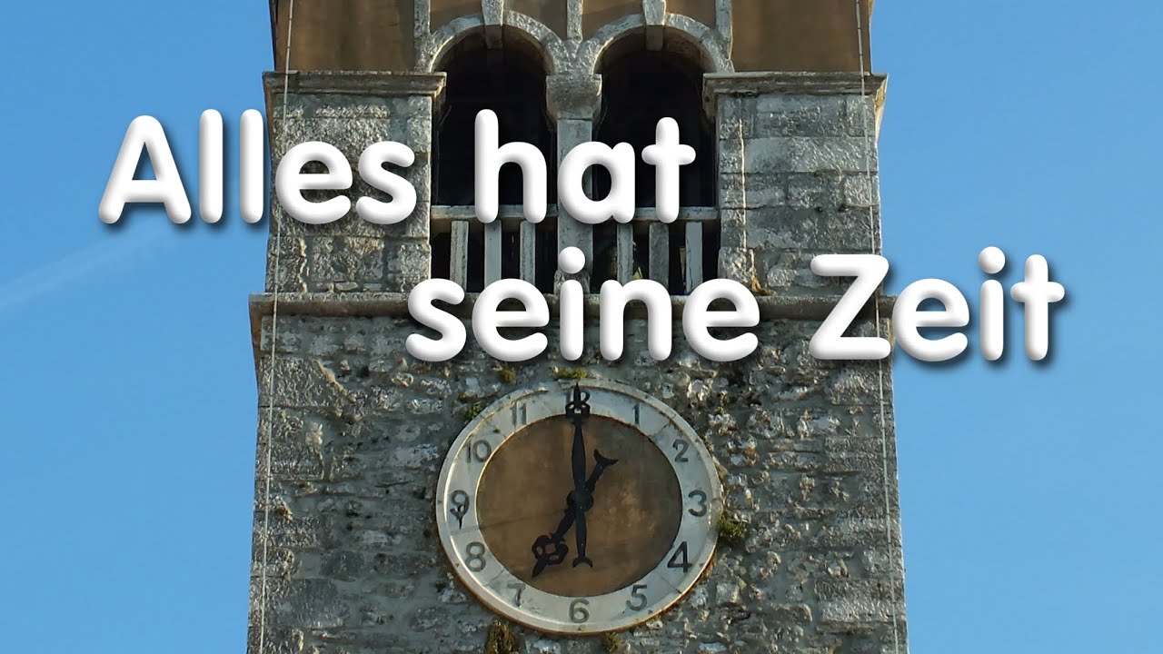 Alles hat seine Zeit - Predigt über Prediger 3,1-15 von Christian Schwark  31.12.23