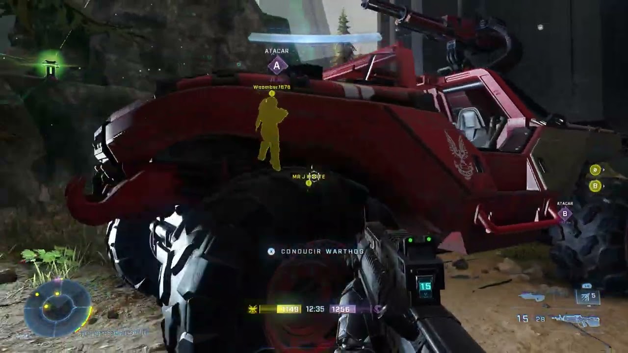 Destrozando al submonitor - Halo infinite