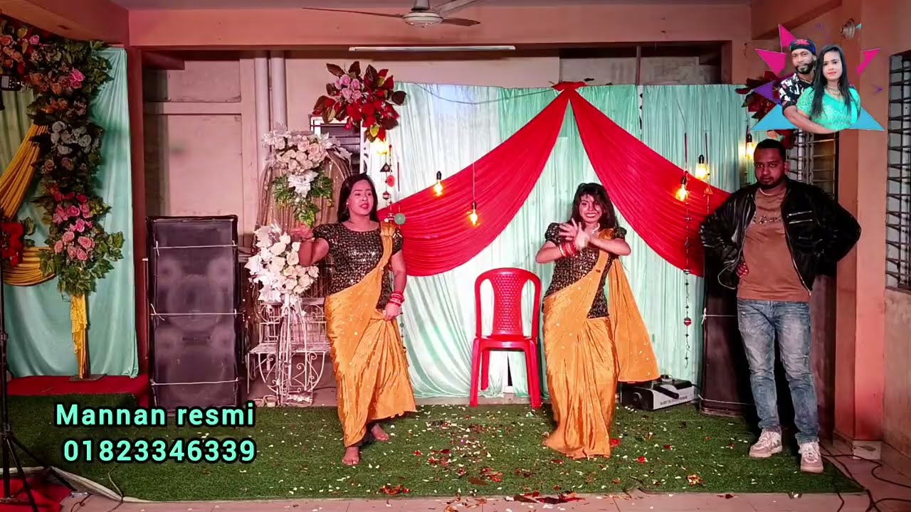 #Tut jaaye raja ji Resmi Jhorna #Hip hop dance video #Mannan resmi package stage dance performance