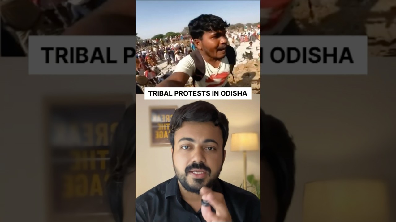 Odisha Tribal protest #ytshorts #tribalprotest