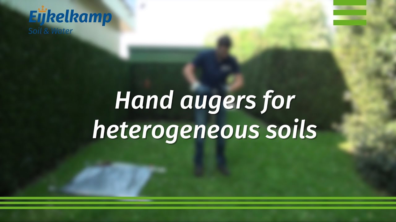 Hand auger equipment