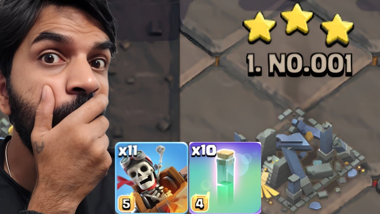 Only one Troop is Enough For Town hall 17 | Clan war league | Clash of clans | Coc