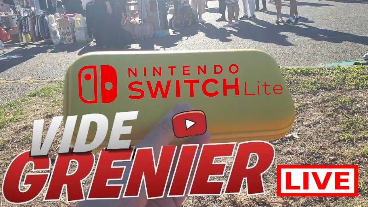 Vide Grenier Live - Ma Première NINTENDO SWITCH en VG + JV et Gros Lot Jouets Vintage ! 🤩
