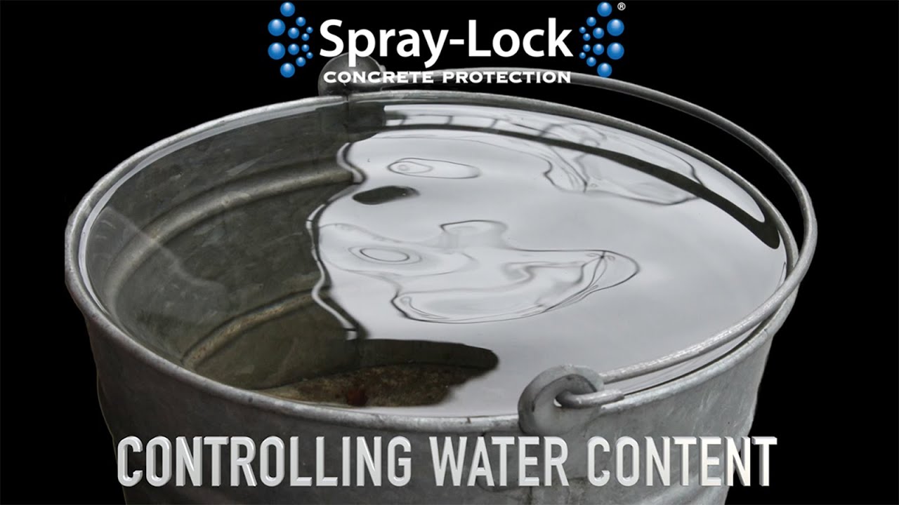 Controlling Water Content