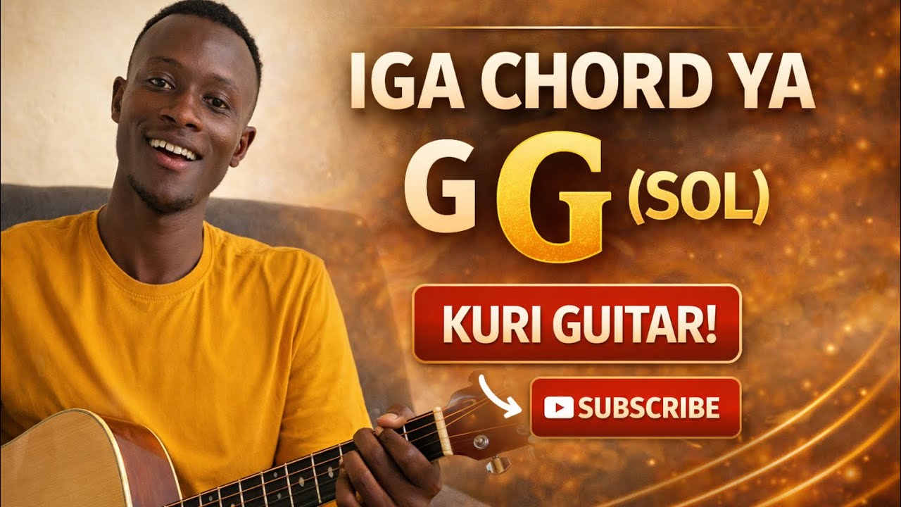 Lesson 0002 IGA G CHORD (SOL) KURI GUITAR MU MINOTA 5!