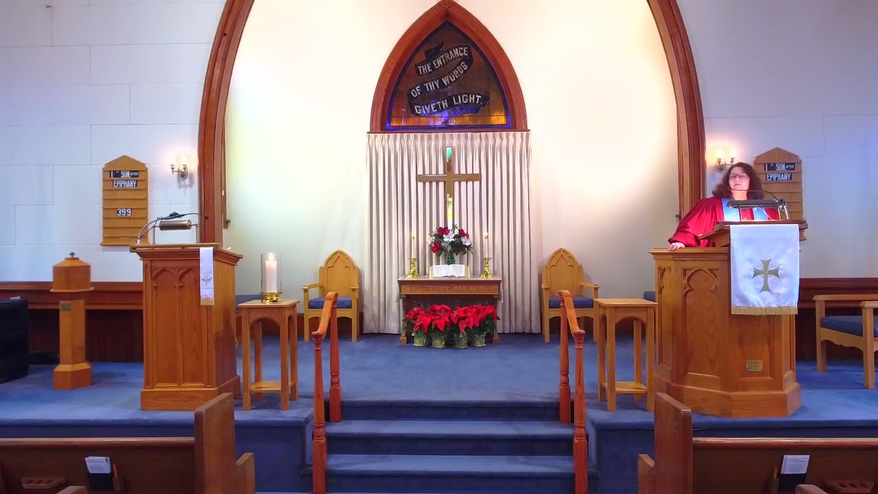 Huntington Congregational Church United Church of Christ Worship   January 11, 2026