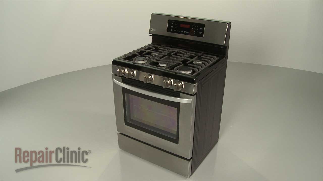 LG Gas Range Disassembly – Range Repair Help