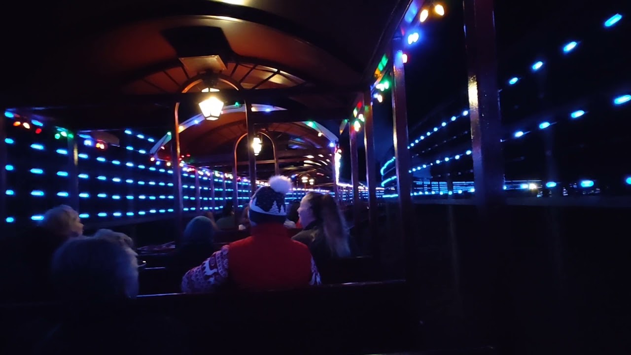 Christmas town Express full circuit at Busch Gardens Williamsburg