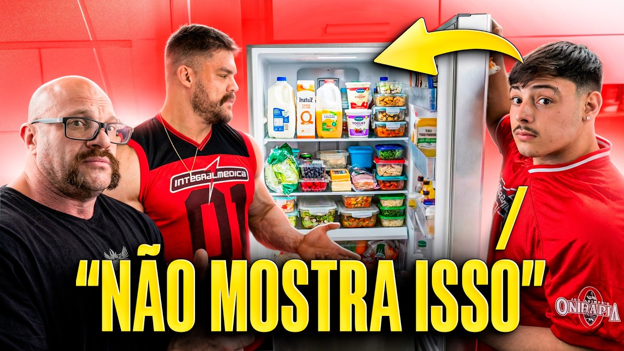 CRUZ E MENEGATE INVADEM CASA DO GANLEY (a geladeira entregou tudo)