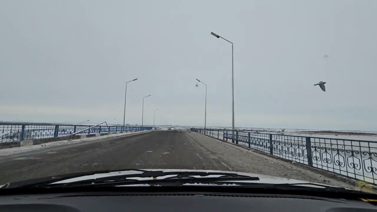 Караганда 2024 январские будни Едем домой