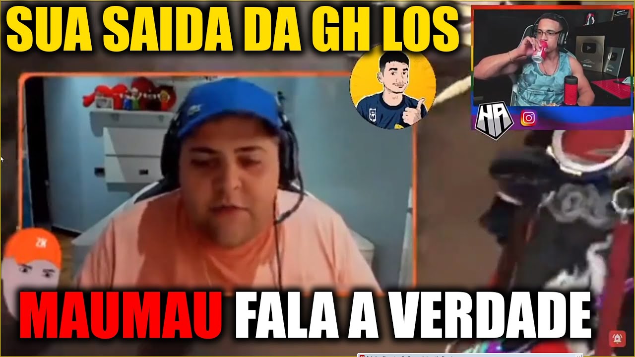 HUDSON REAGINDO MAUMA FALA TODA A VERDADE SOBRE SUA SAIDA DA GH LOS GRANDES !