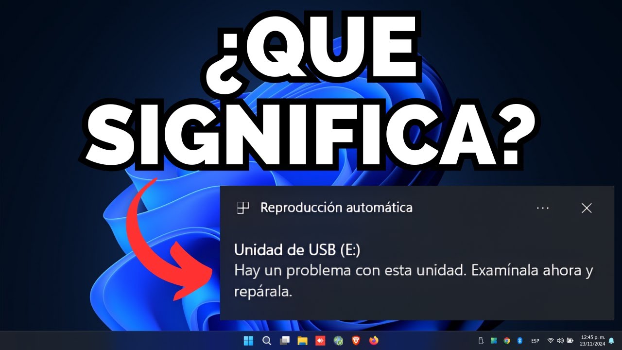 &iquest;Qu&eacute; significa REALMENTE el error Hay un problema con esta unidad?