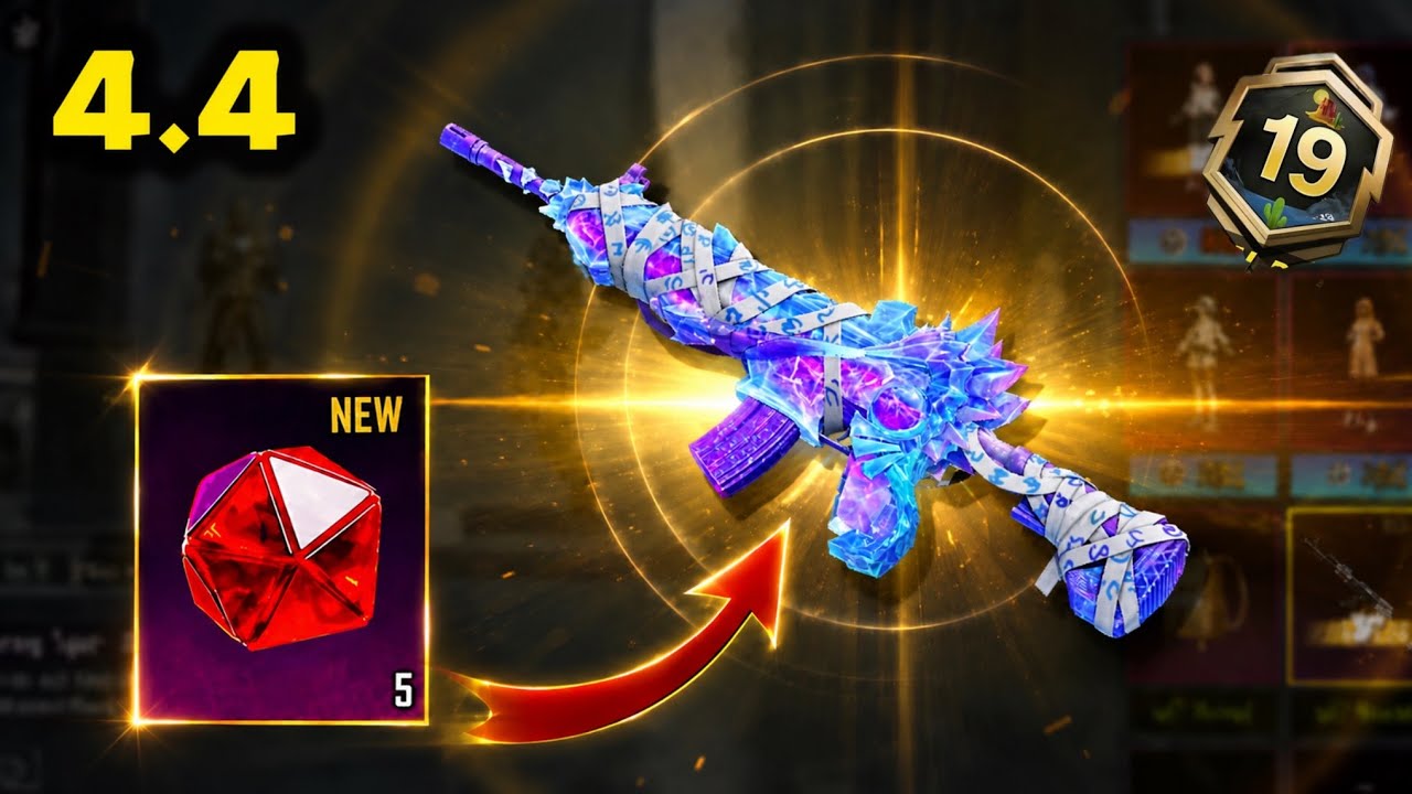 A19 Royal Pass 100Lv Mythic Set 😍 BGMI Next Premium Crate // Next Mythic Forge 4.4 Update 