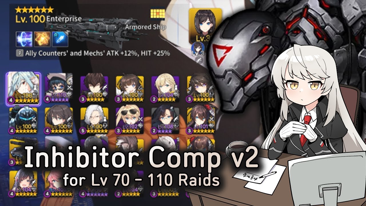 [Counter Side] Updated Simple & Easy Inhibitor Raid Squad