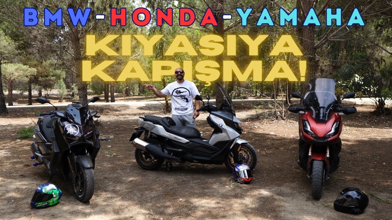BMW C400GT vs Honda ADV350 vs XMAX 250 | En İyi Scooter Hangisi?